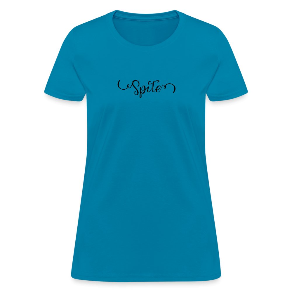 Spite Women's T-Shirt - turquoise