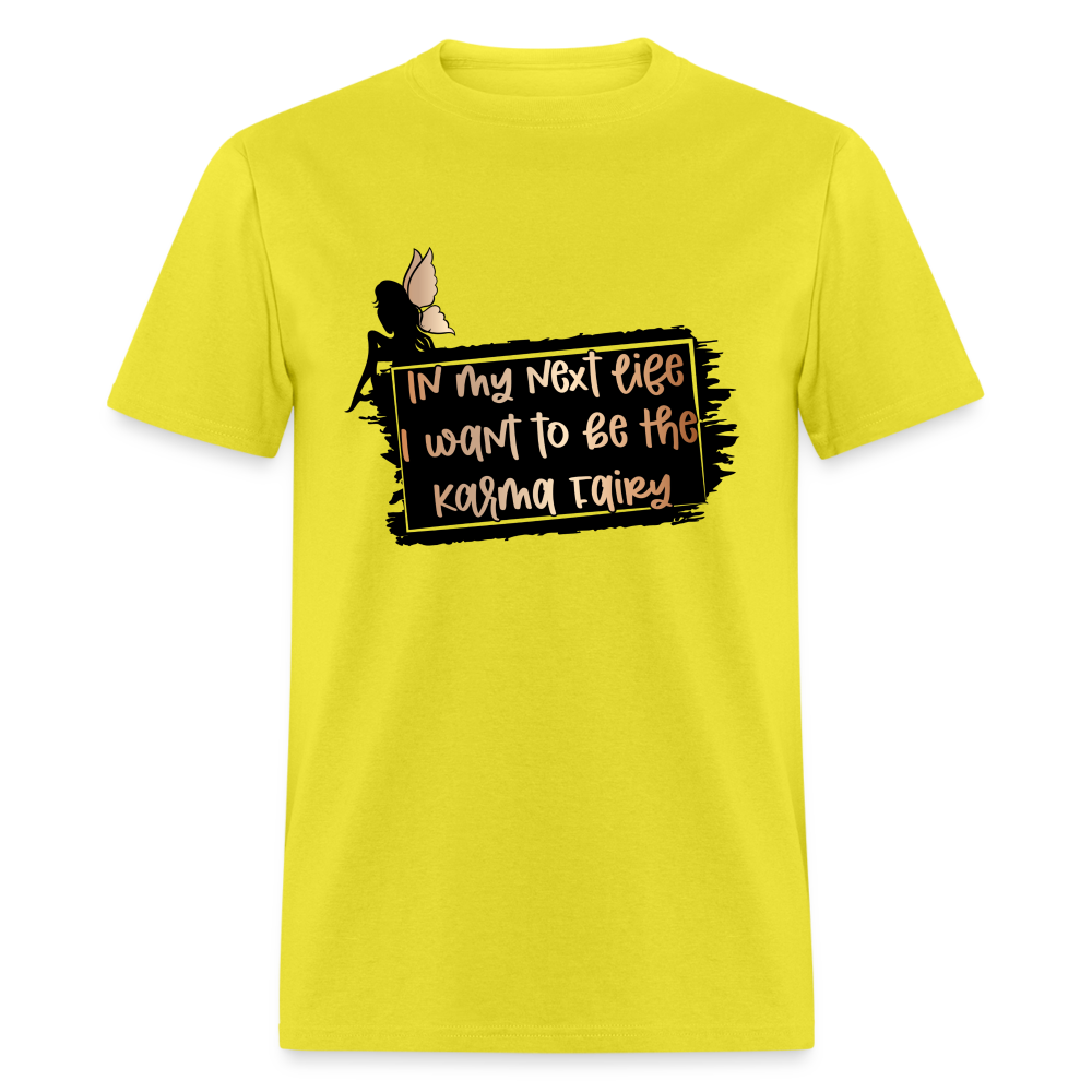 Karma Fairy T-Shirt - yellow