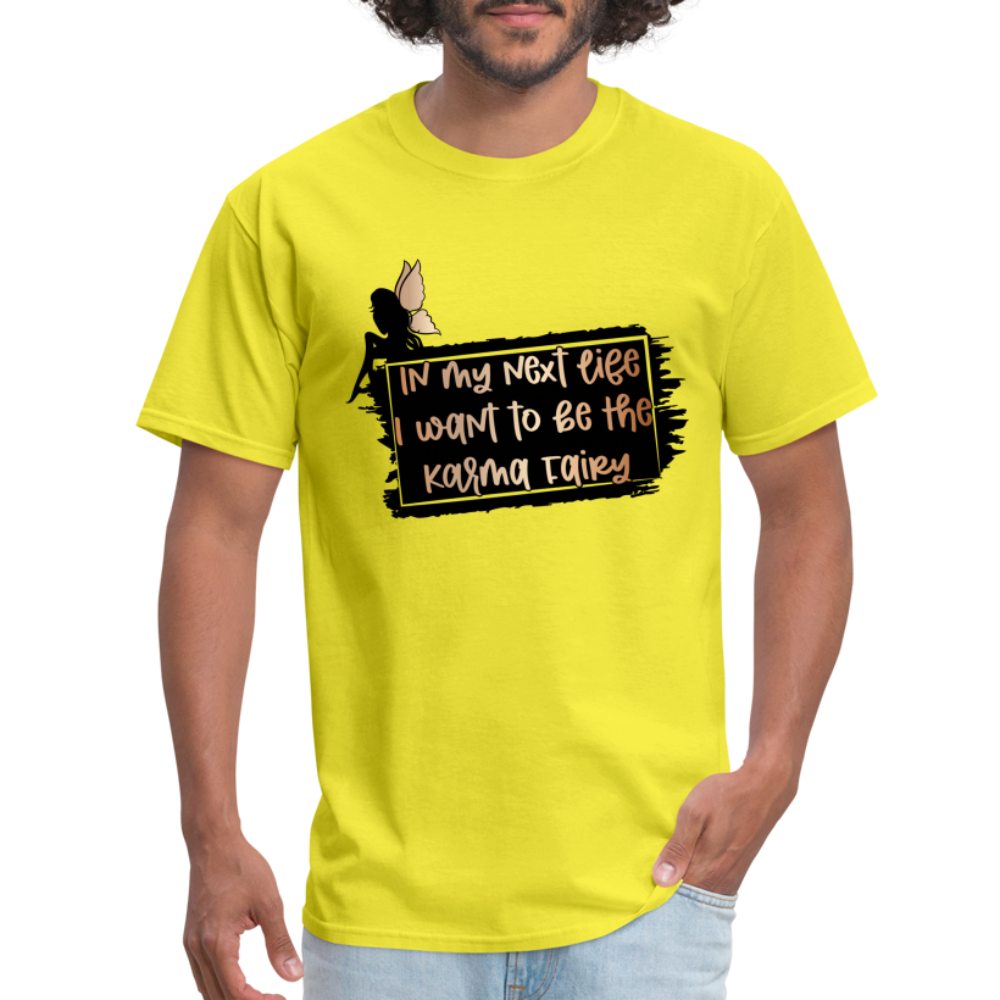 Karma Fairy T-Shirt - yellow