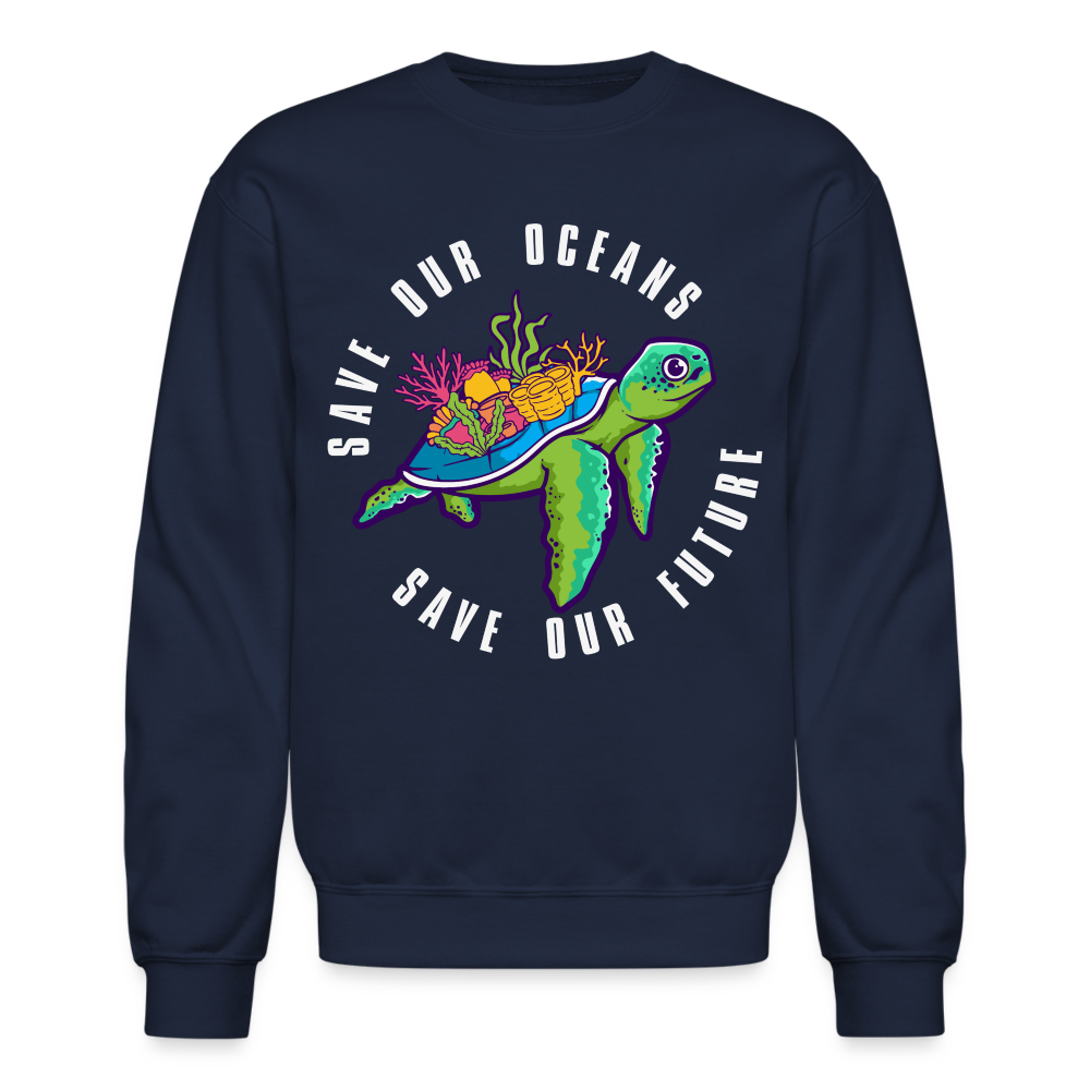 Save Our Oceans Sweatshirt - navy