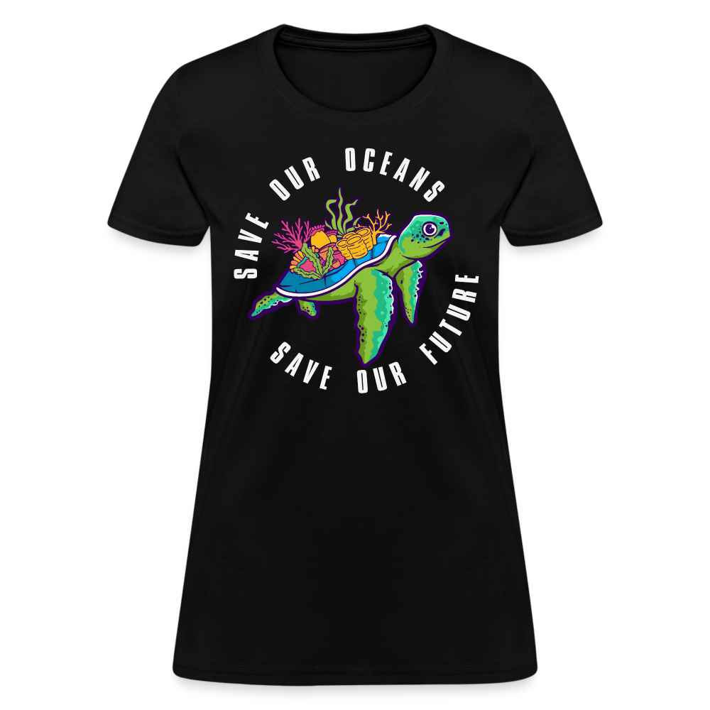 Save Our Oceans Women's T-Shirt - black
