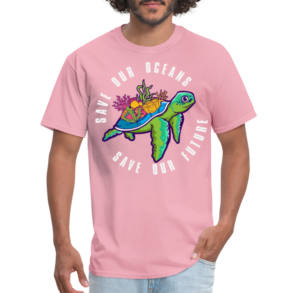 Save Our Oceans T-Shirt - pink