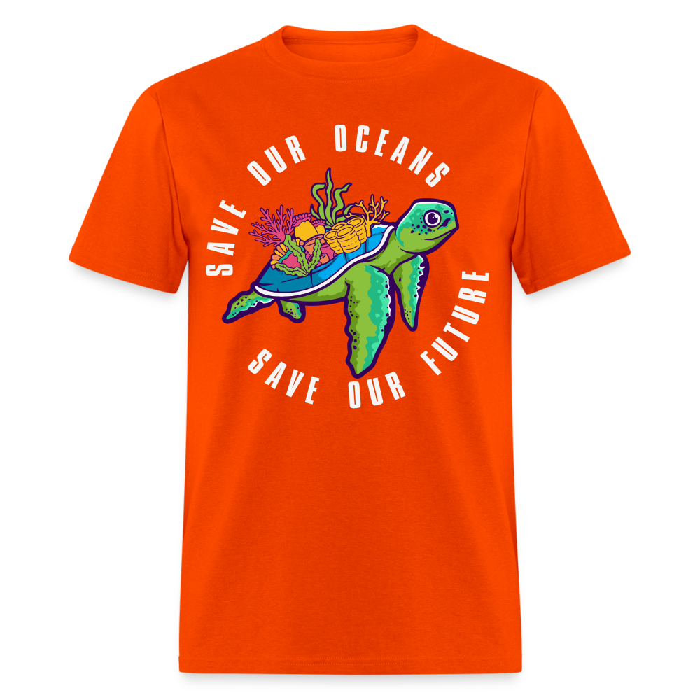 Save Our Oceans T-Shirt - orange