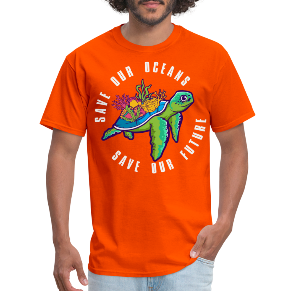 Save Our Oceans T-Shirt - orange