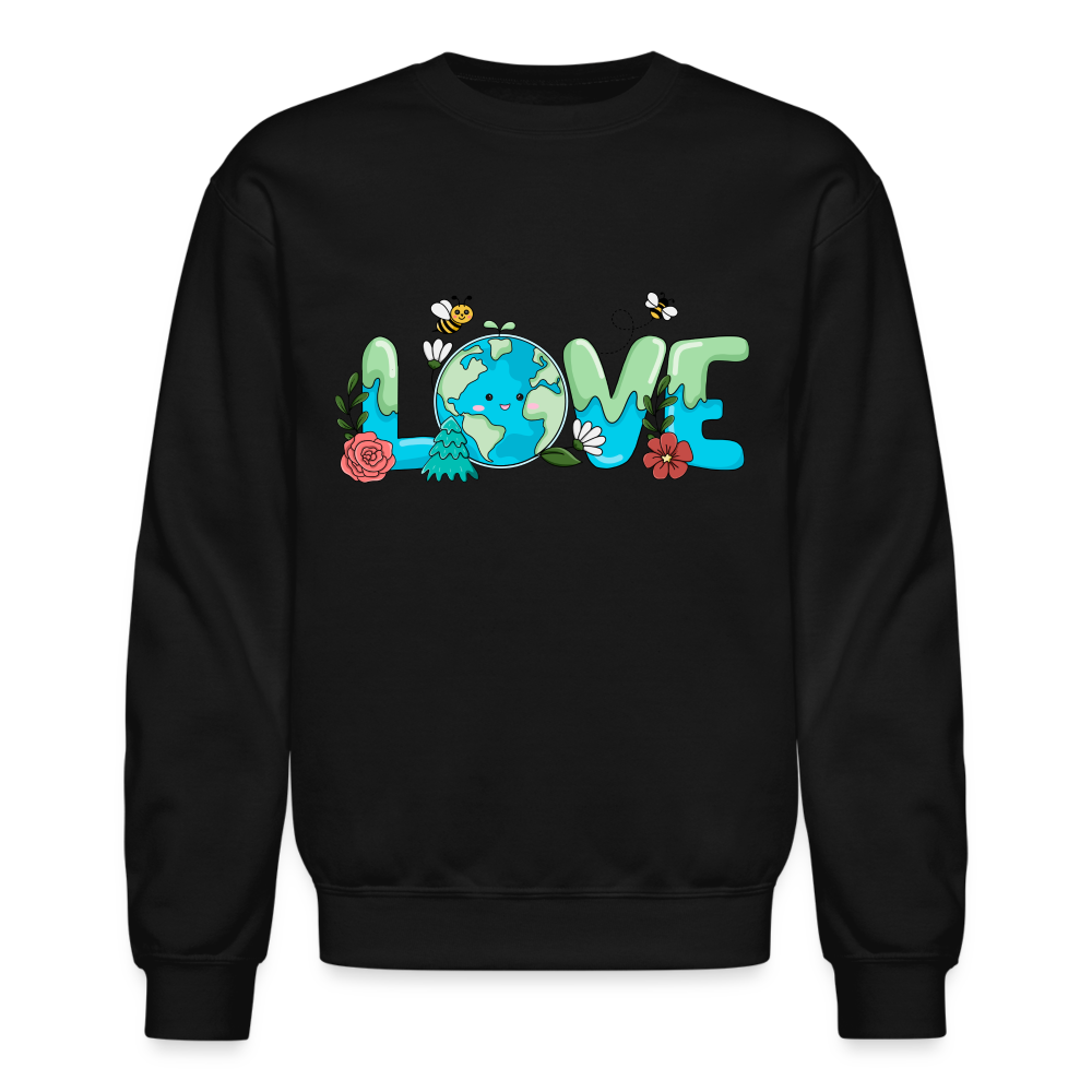 Earth LOVE Sweatshirt - black