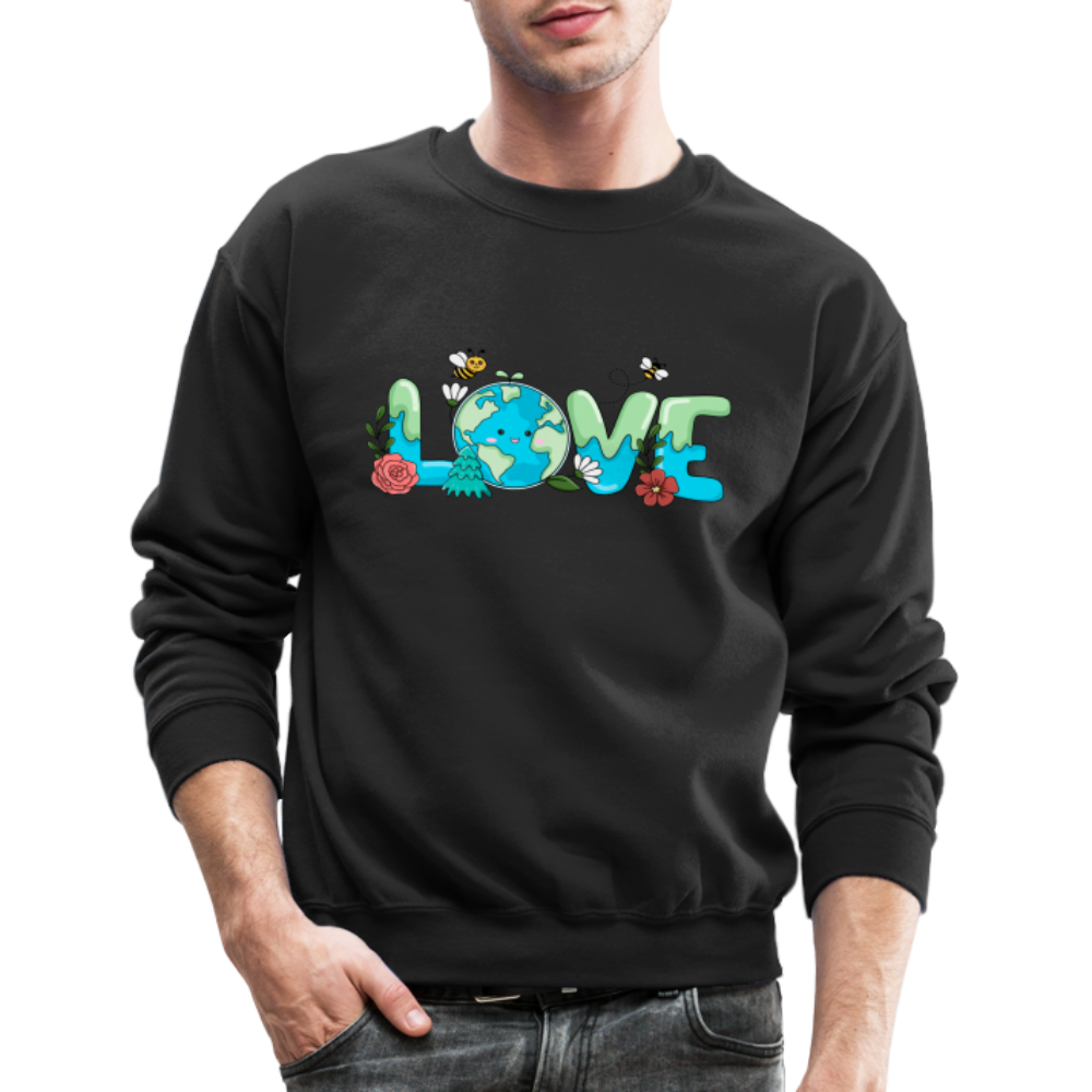 Earth LOVE Sweatshirt - black