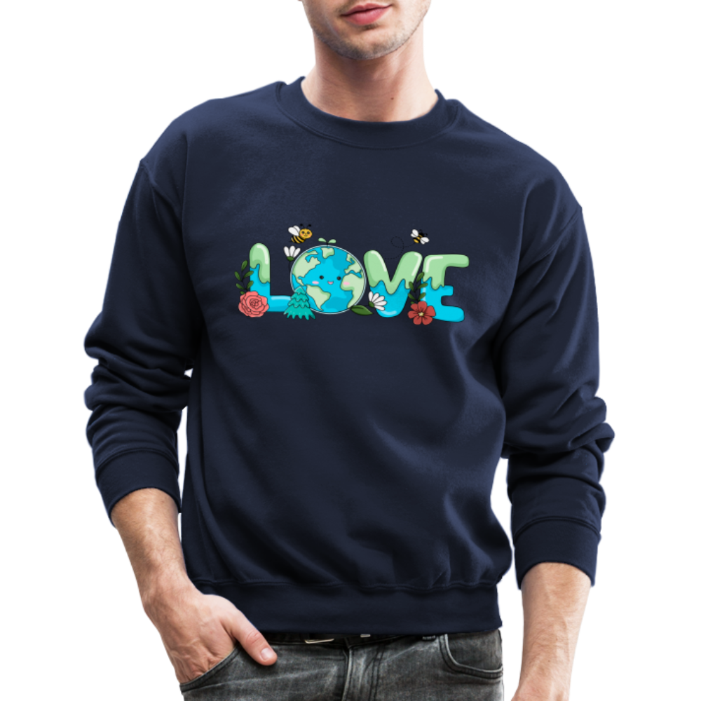 Earth LOVE Sweatshirt - navy