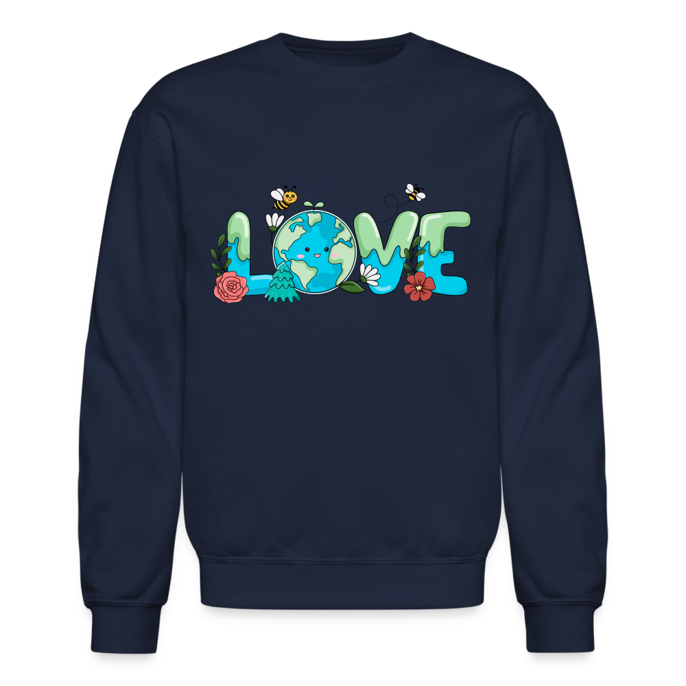 Earth LOVE Sweatshirt - navy