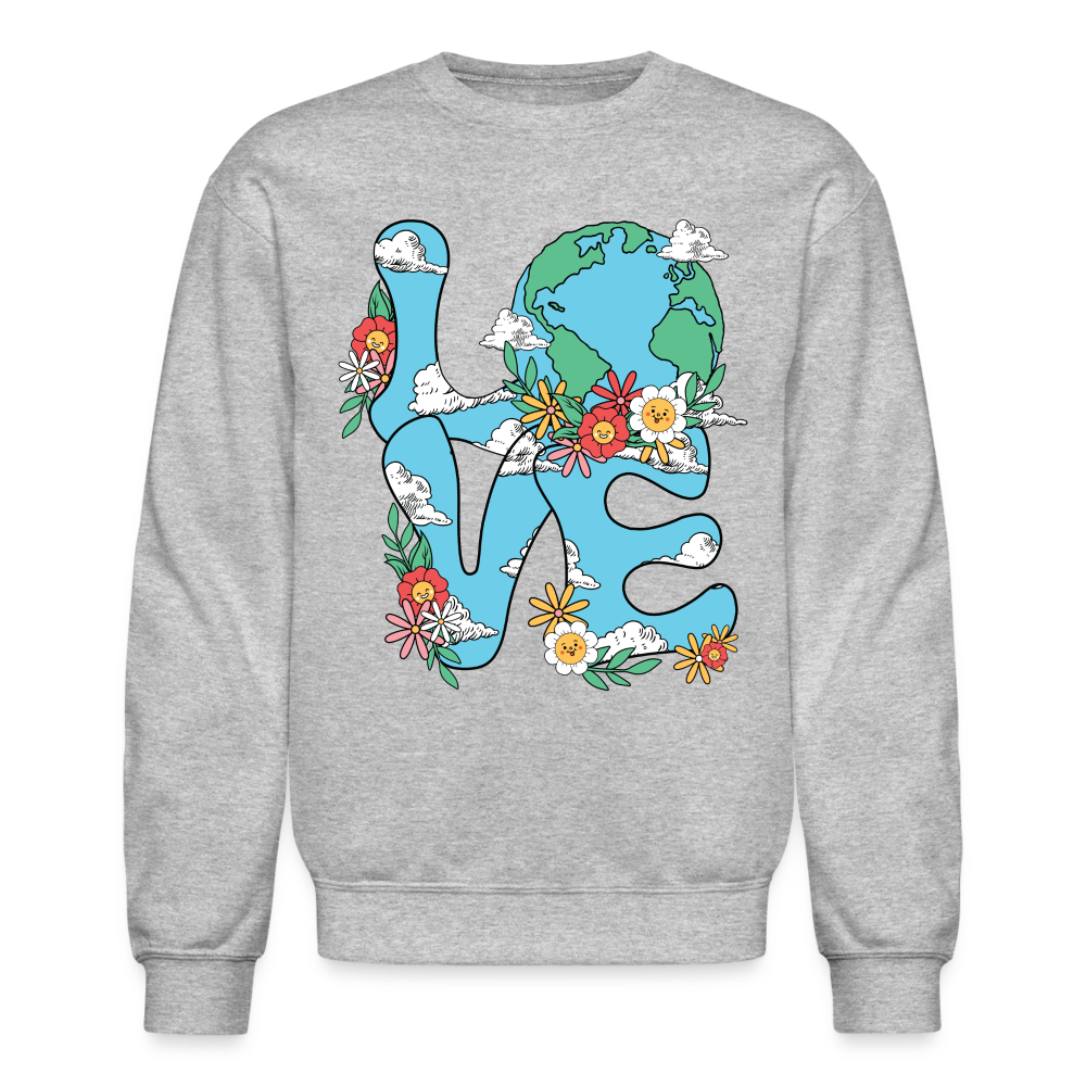 Planet's Natural Beauty Sweatshirt (Earth Day) - heather gray