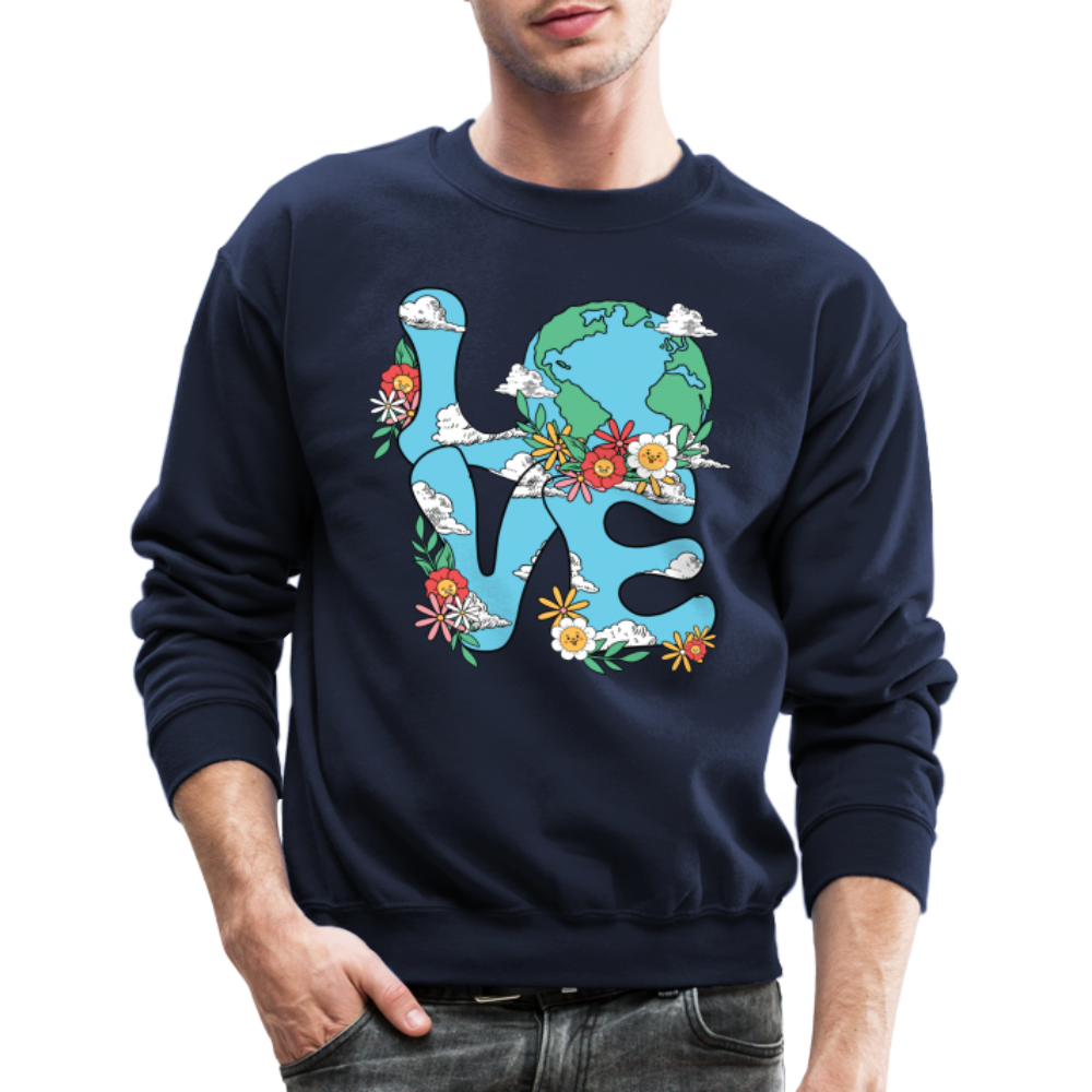 Planet's Natural Beauty Sweatshirt (Earth Day) - navy