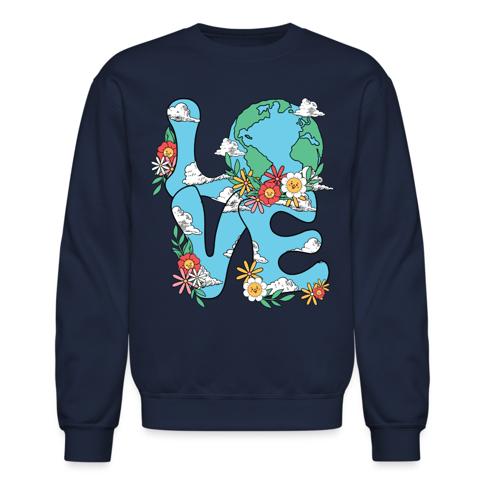 Planet's Natural Beauty Sweatshirt (Earth Day) - navy
