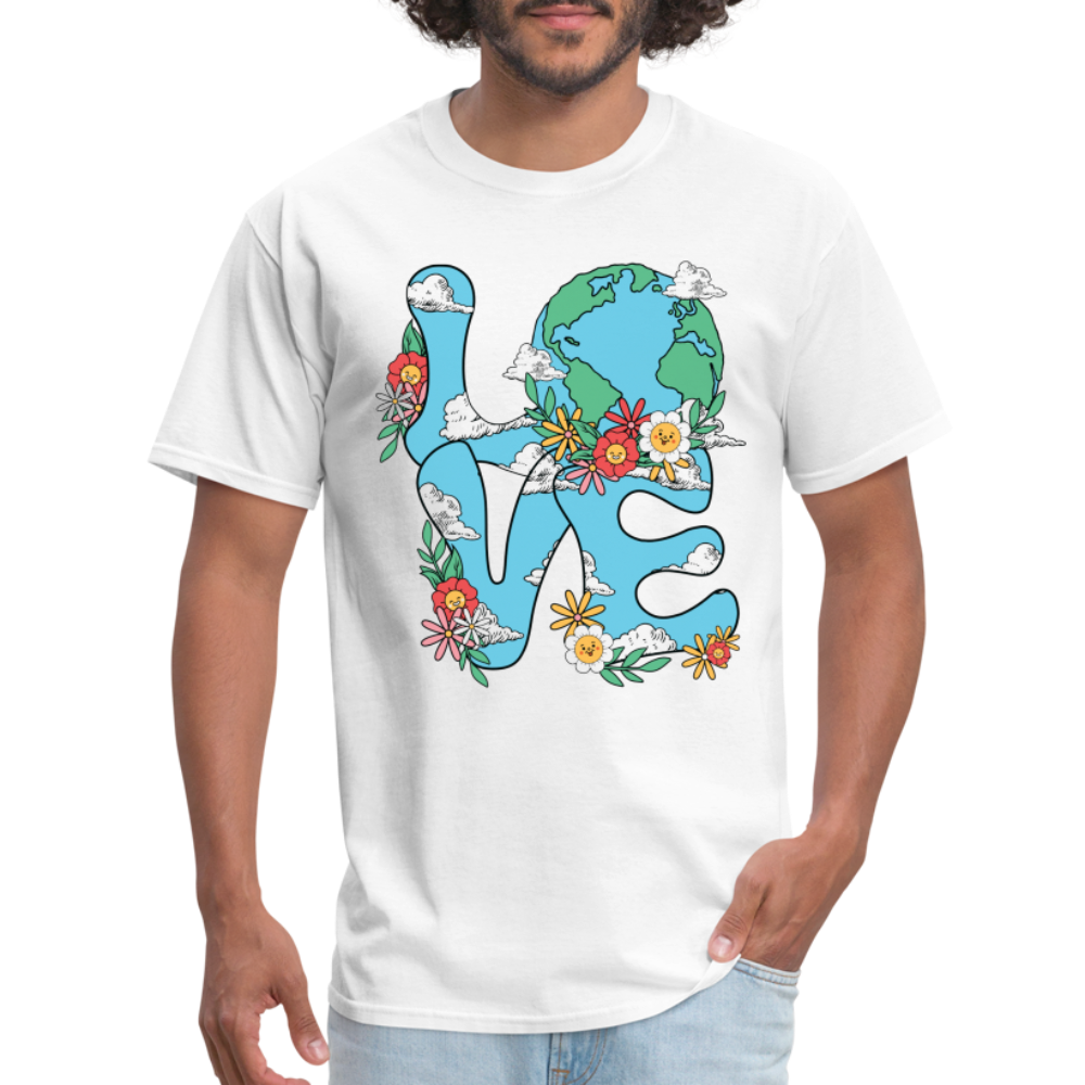 Planet's Natural Beauty T-Shirt (Earth Day) - white