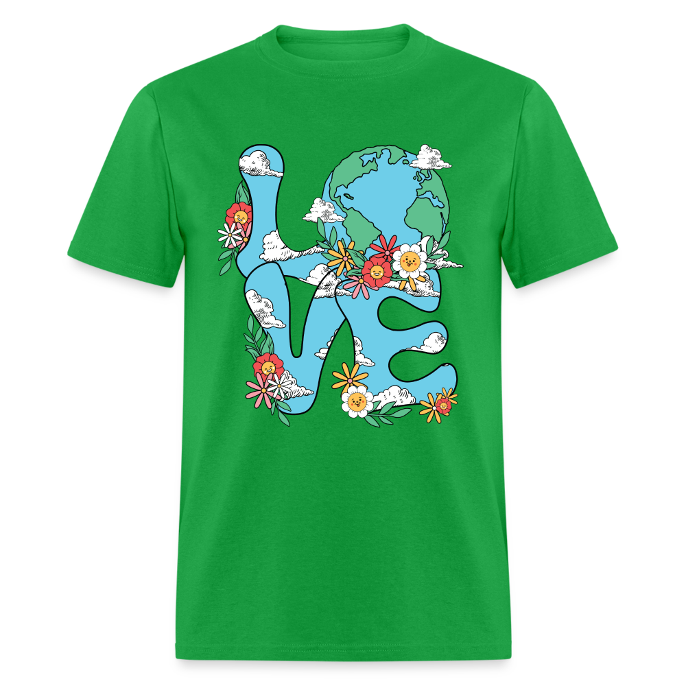 Planet's Natural Beauty T-Shirt (Earth Day) - bright green