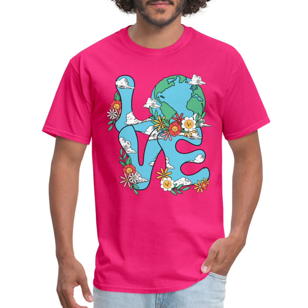 Planet's Natural Beauty T-Shirt (Earth Day) - fuchsia