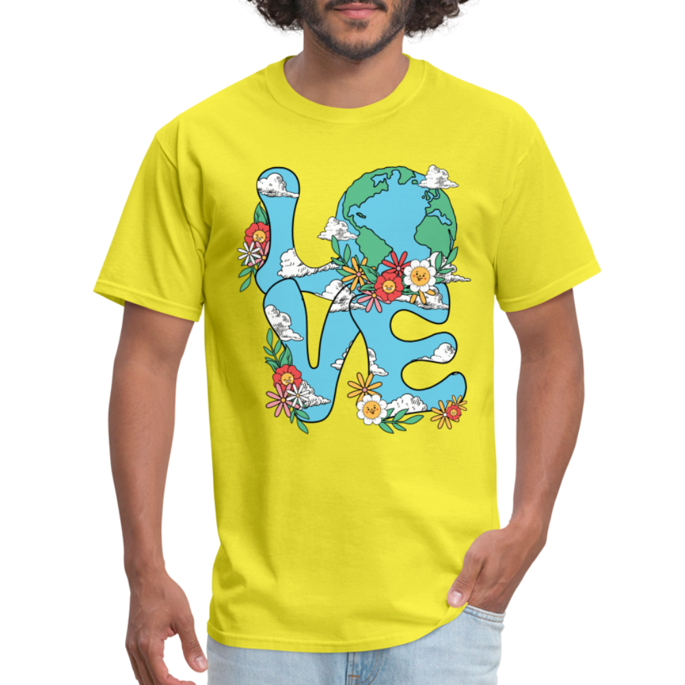 Planet's Natural Beauty T-Shirt (Earth Day) - yellow