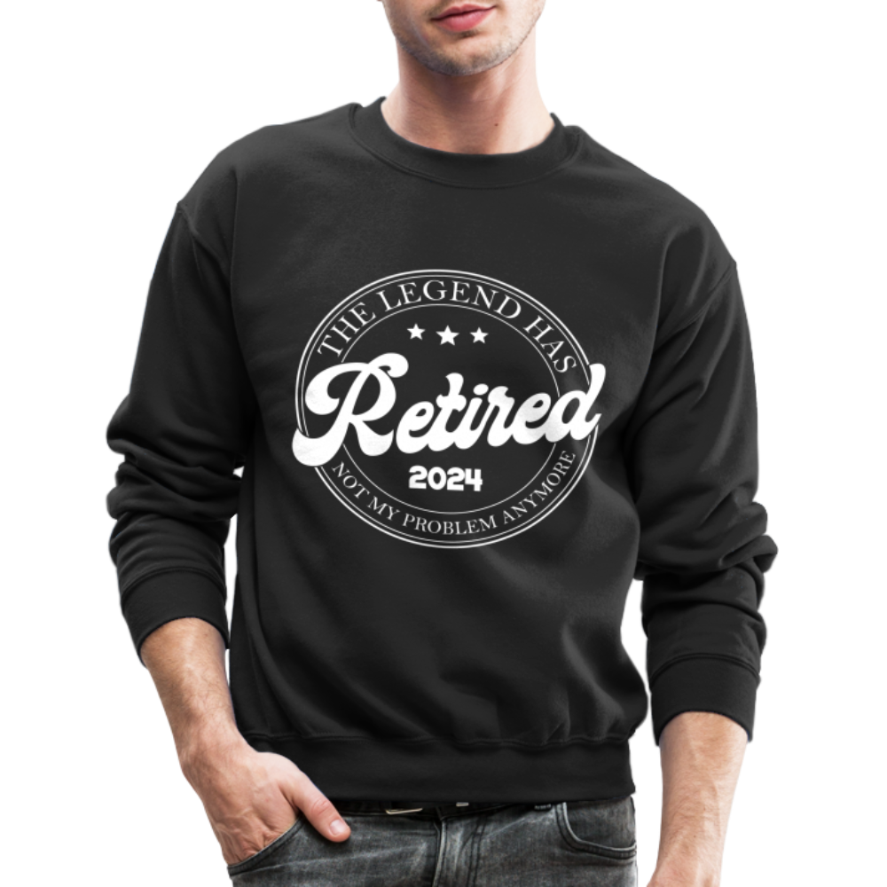 The Legend Has Retired Sweatshirt (2024) - black