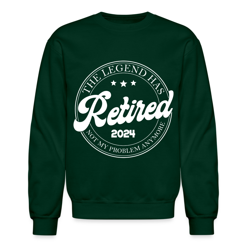 The Legend Has Retired Sweatshirt (2024) - forest green