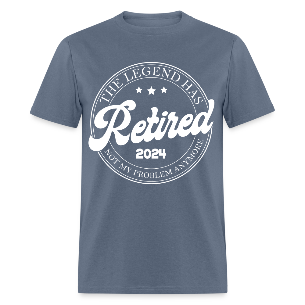 The Legend Has Retired T-Shirt (2024) - denim