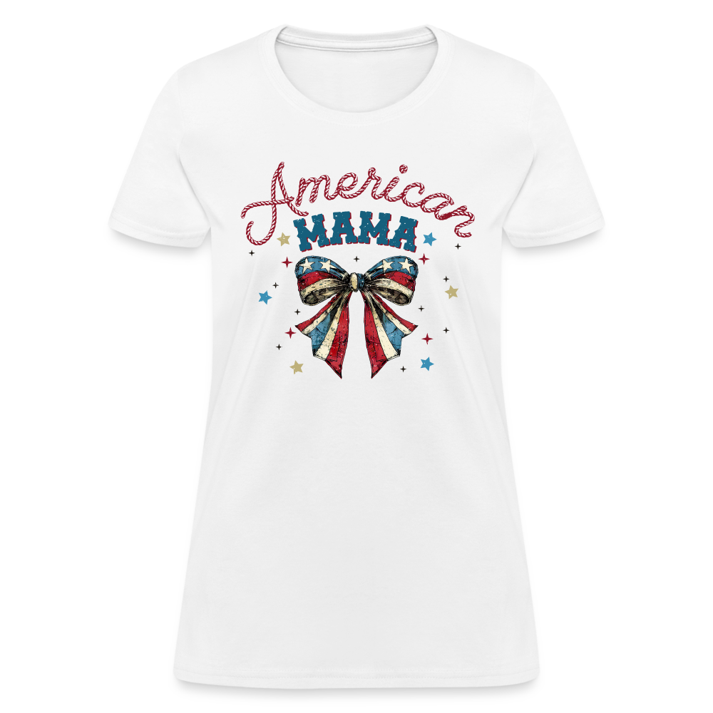 American Mama Women's T-Shirt - white