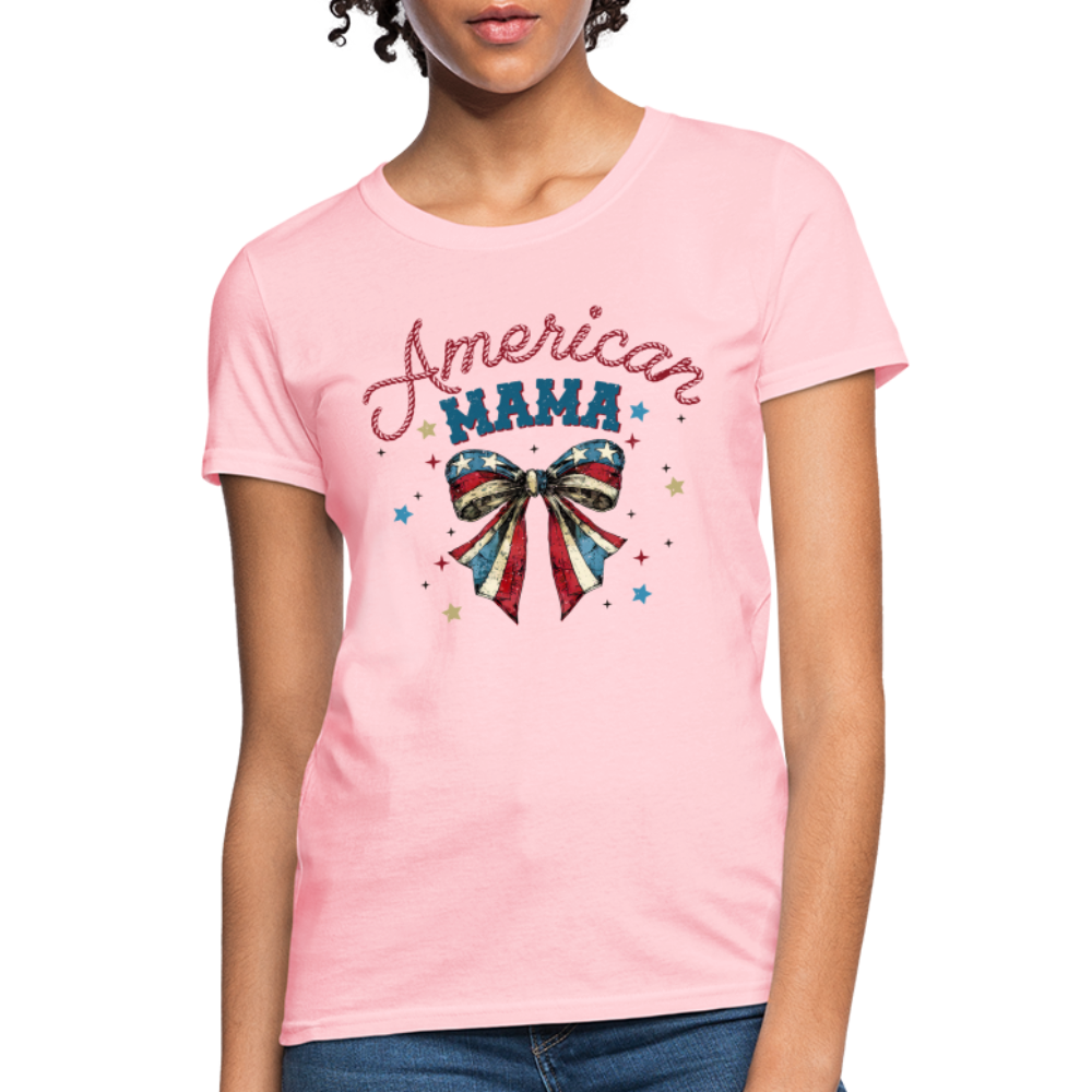 American Mama Women's T-Shirt - pink