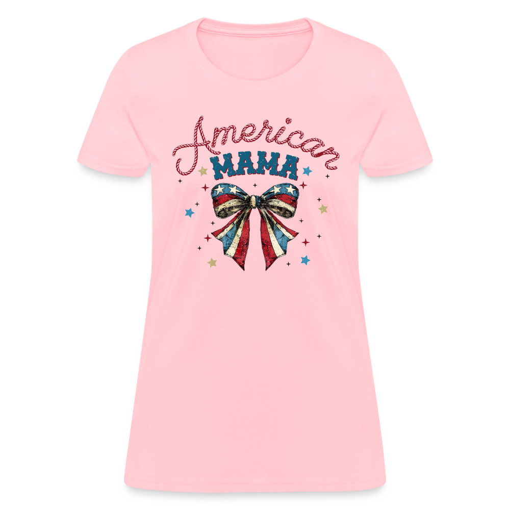 American Mama Women's T-Shirt - pink