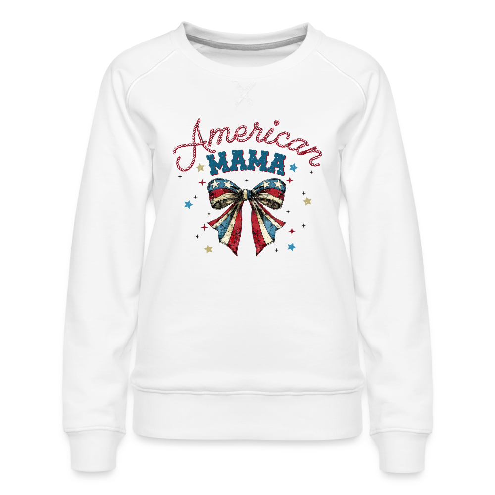 American Mama Sweatshirt - white