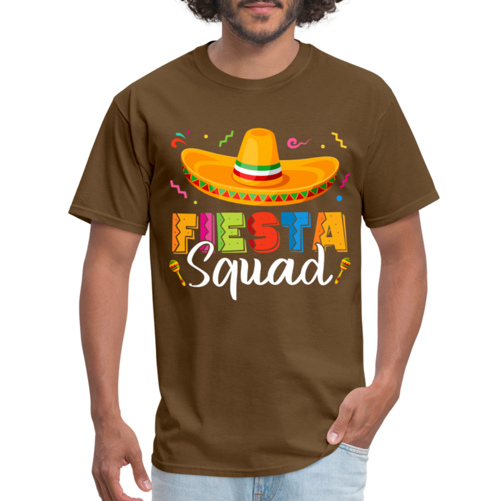 Fiesta Squad T-Shirt (Cince De Mayo) - brown