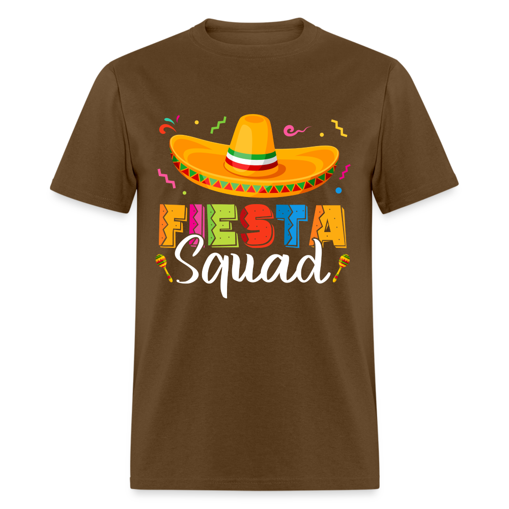 Fiesta Squad T-Shirt (Cince De Mayo) - brown