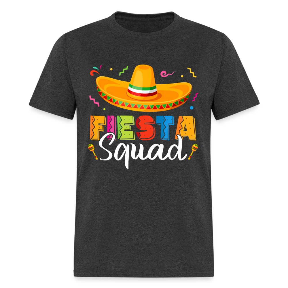 Fiesta Squad T-Shirt (Cince De Mayo) - heather black