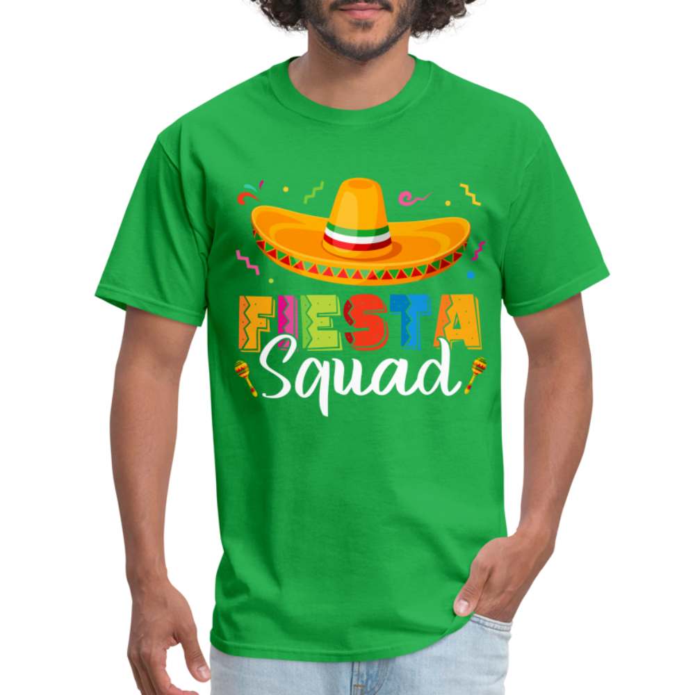 Fiesta Squad T-Shirt (Cince De Mayo) - bright green