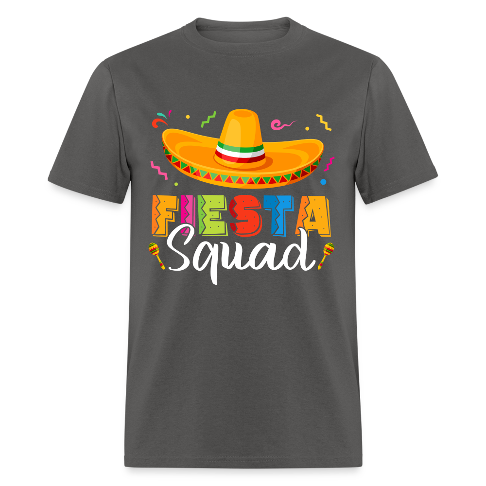 Fiesta Squad T-Shirt (Cince De Mayo) - charcoal