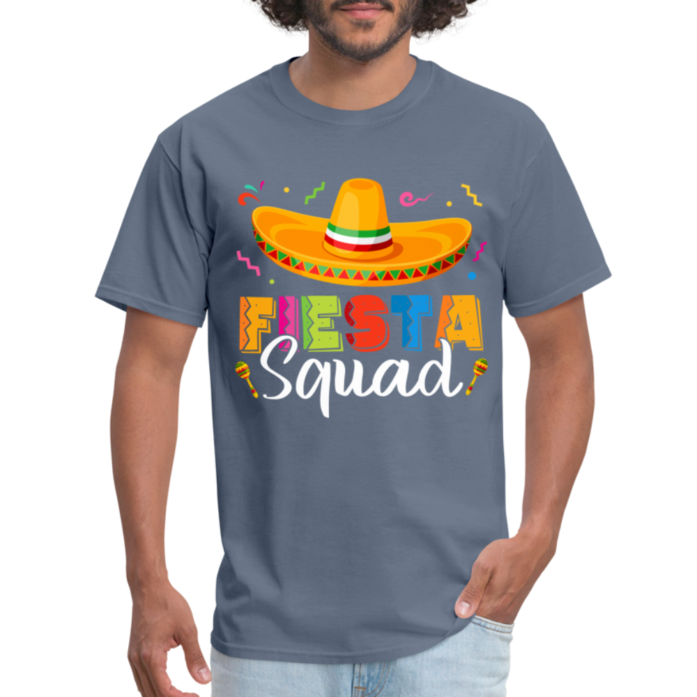 Fiesta Squad T-Shirt (Cince De Mayo) - denim