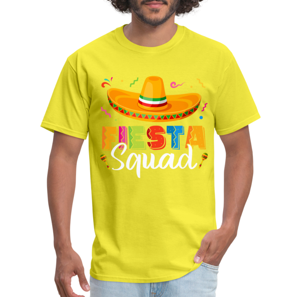 Fiesta Squad T-Shirt (Cince De Mayo) - yellow