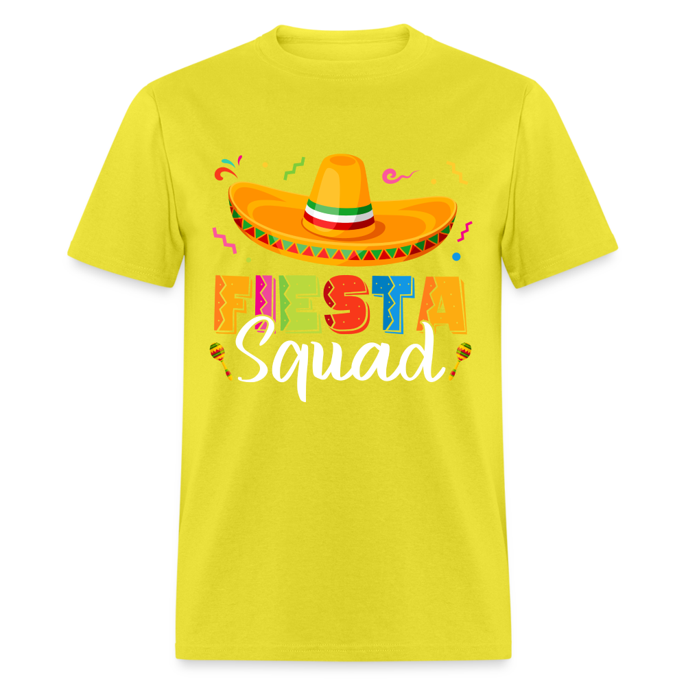 Fiesta Squad T-Shirt (Cince De Mayo) - yellow
