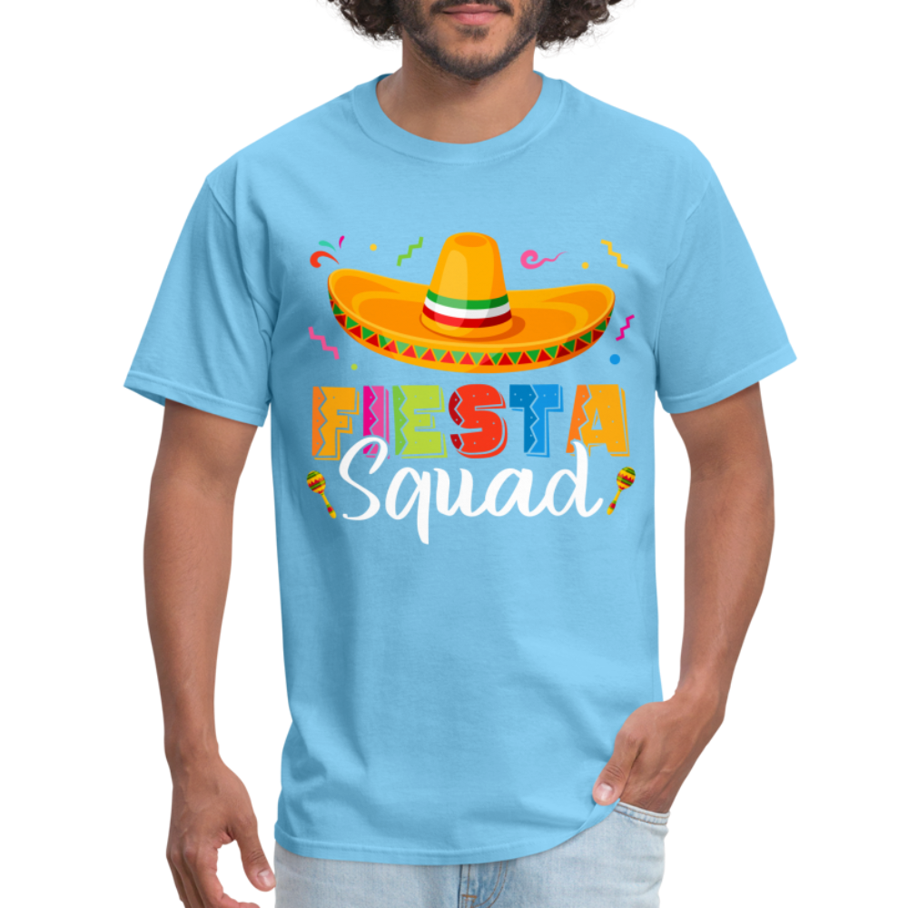 Fiesta Squad T-Shirt (Cince De Mayo) - aquatic blue
