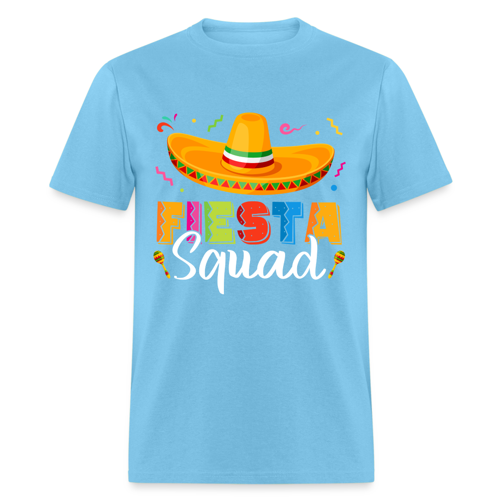 Fiesta Squad T-Shirt (Cince De Mayo) - aquatic blue