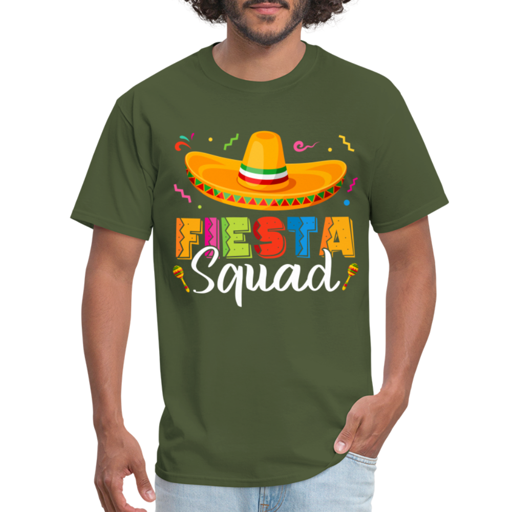 Fiesta Squad T-Shirt (Cince De Mayo) - military green