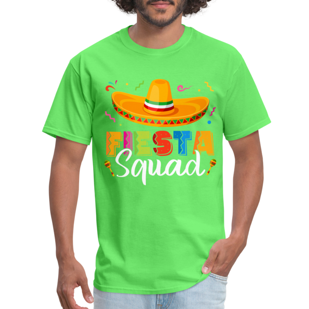 Fiesta Squad T-Shirt (Cince De Mayo) - kiwi