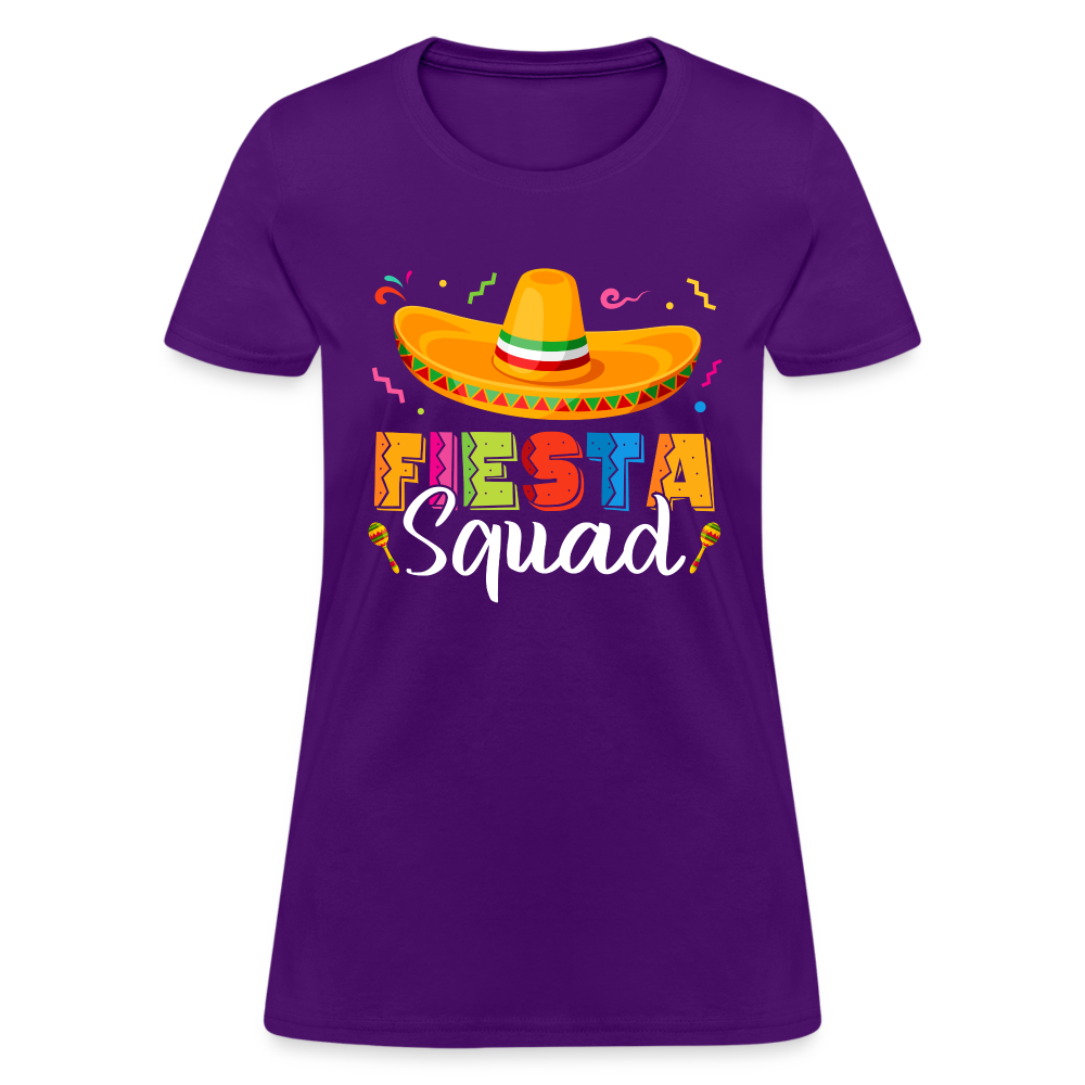 Fiesta Squad Women's T-Shirt (Cince De Mayo) - purple