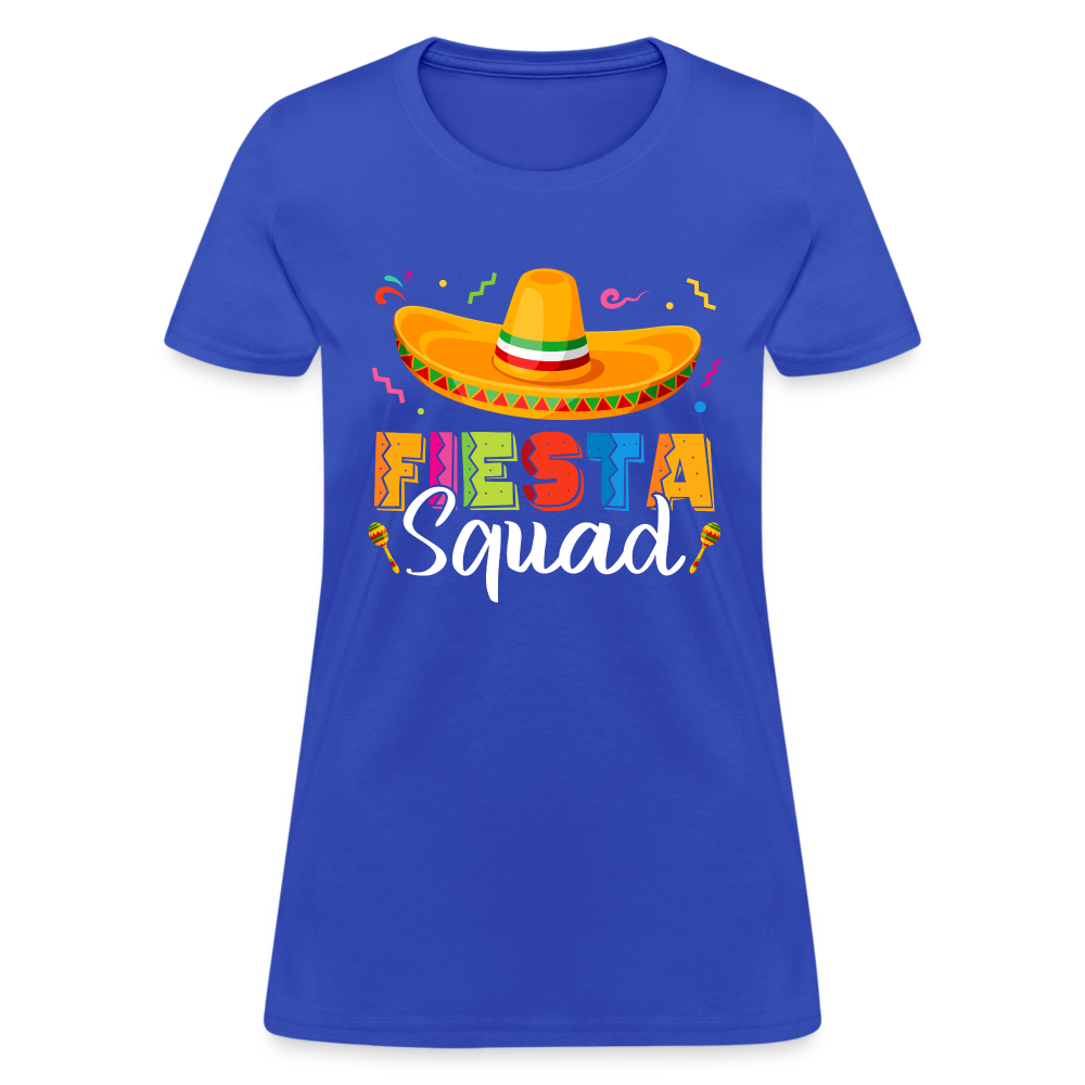 Fiesta Squad Women's T-Shirt (Cince De Mayo) - royal blue