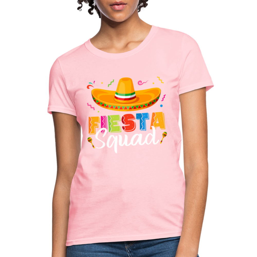 Fiesta Squad Women's T-Shirt (Cince De Mayo) - pink