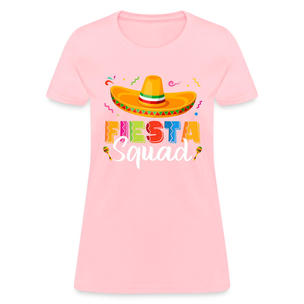 Fiesta Squad Women's T-Shirt (Cince De Mayo) - pink