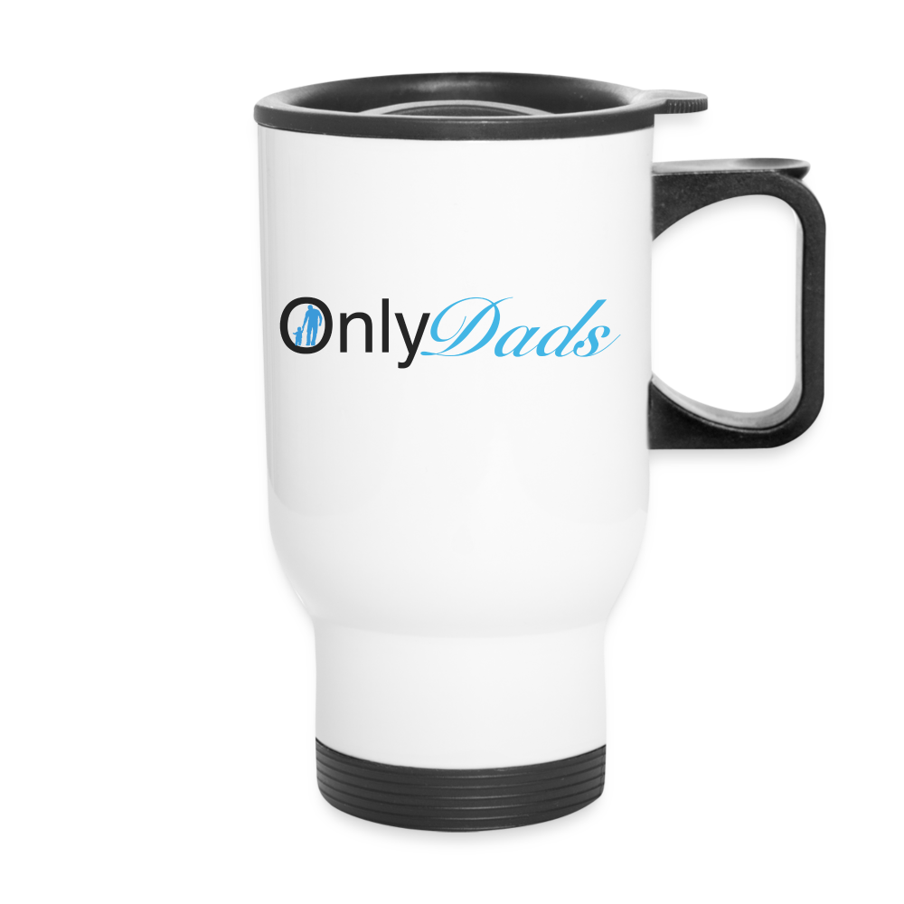 OnlyDads Travel Mug - white