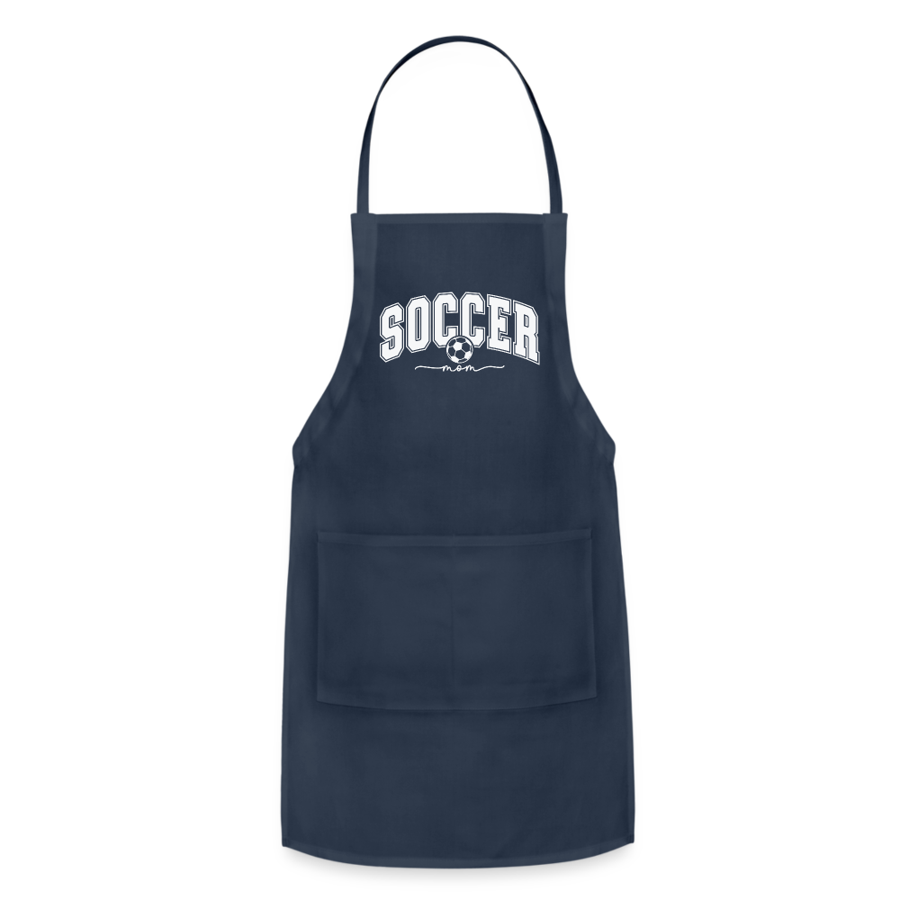 Soccer Mom Adjustable Apron - navy