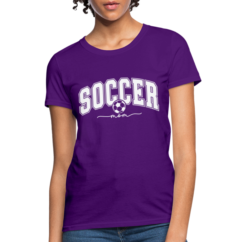 Soccer Mom Women's T-Shirt - purple