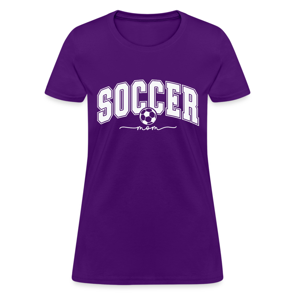 Soccer Mom Women's T-Shirt - purple