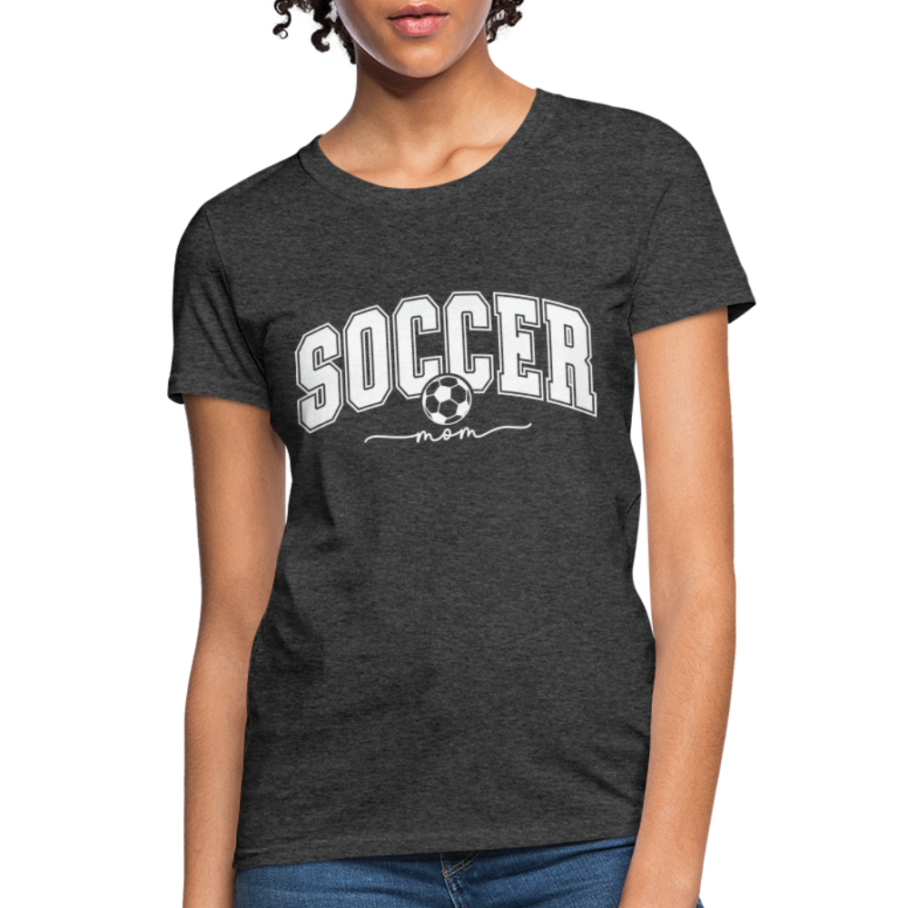 Soccer Mom Women's T-Shirt - heather black