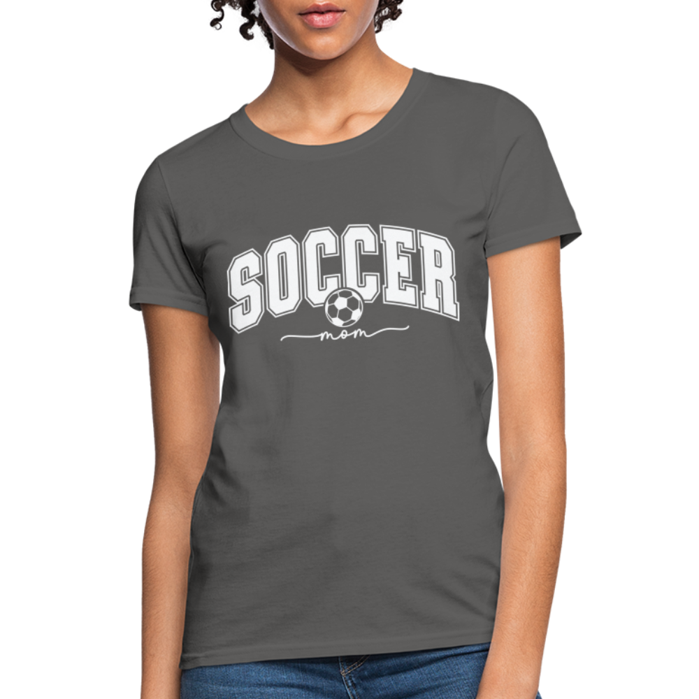 Soccer Mom Women's T-Shirt - charcoal