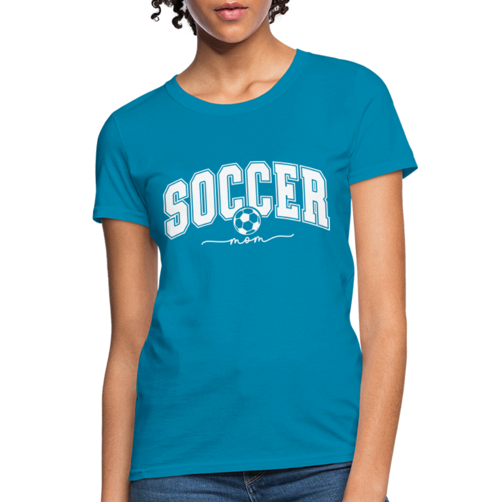 Soccer Mom Women's T-Shirt - turquoise