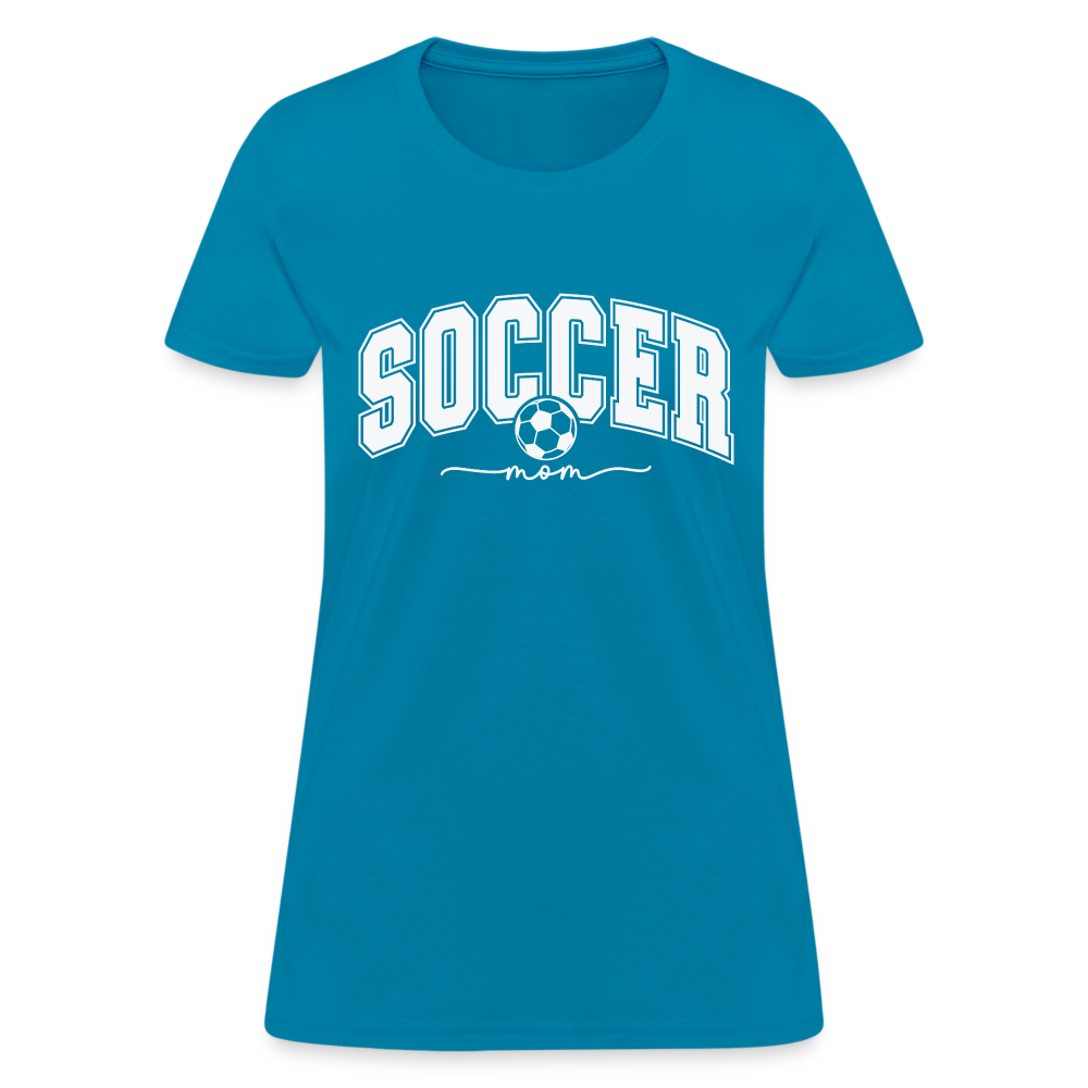 Soccer Mom Women's T-Shirt - turquoise
